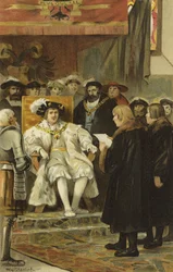Inauguration von Karl V., Groningen, Niederlande, 1523